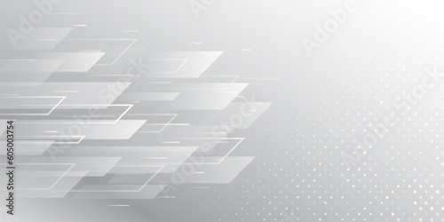 Digital internet communication on grey background. Wide Cyber security internet and networking concept. Hi-tech vector illustration with various technology elements. Abstract global sci-fi concept.