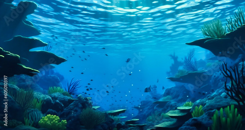 underwater animation background