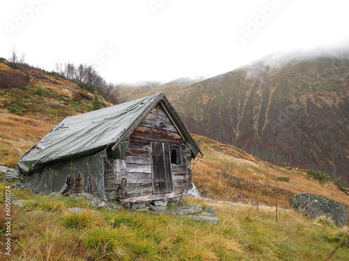 A house in the mountains