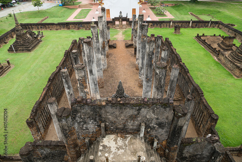 Obraz na płótnie Vihara of Wat Phra Si Rattana Mahathat in Si Satchanalai w salonie