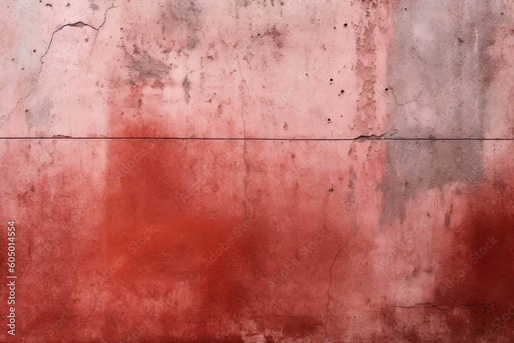Abstract red and concrete background design Generative AI Abstract red and concrete background design Generative AI