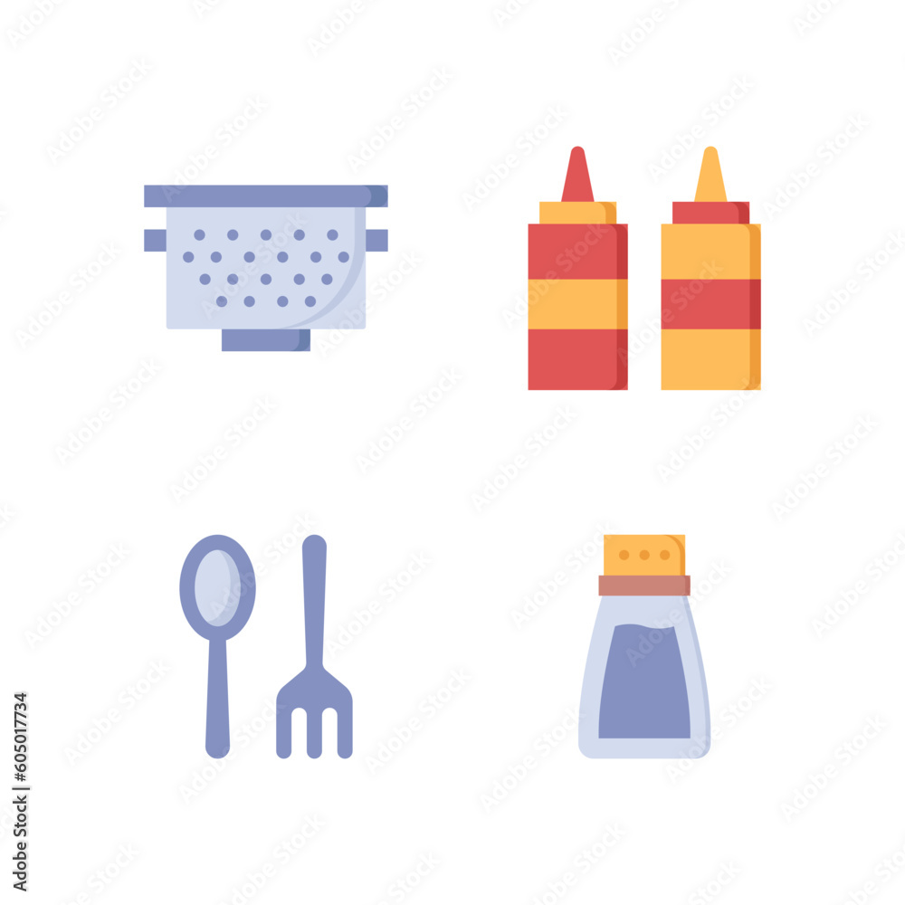 kitchen flat icon logo design inspiration kitchen flat icon logo design inspiration