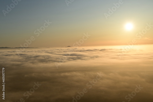 sunset over the clouds © Ryan