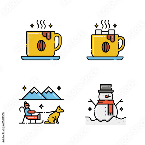 Winter Season logo design inspiration