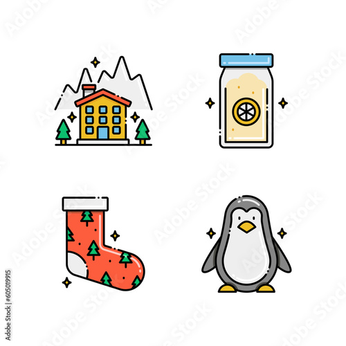 Winter Season logo design inspiration