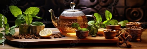 Healthy green tea