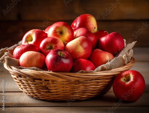 Organic Ripe Apples: Sweet Freshness