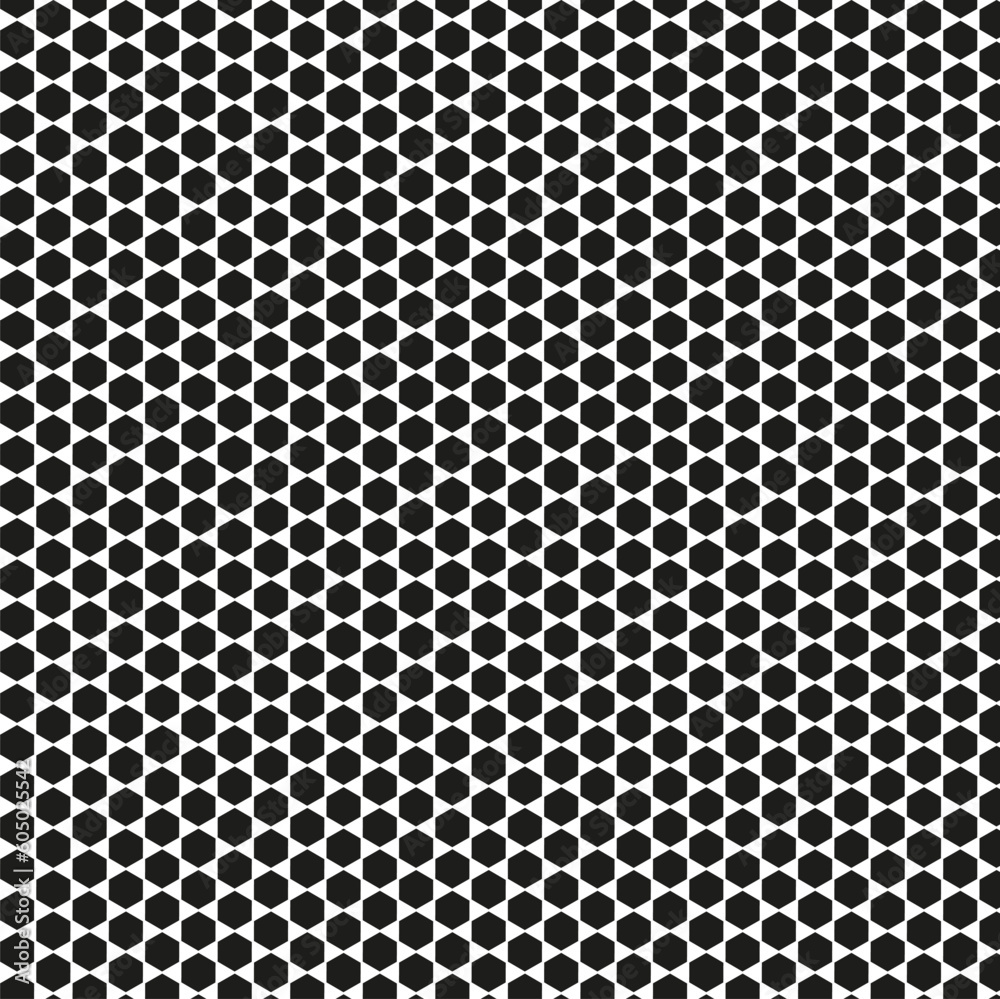 Seamless abstract geometric vector texture in the form of small black rhombuses on a white background Seamless abstract geometric vector texture in the form of small black rhombuses on a white background