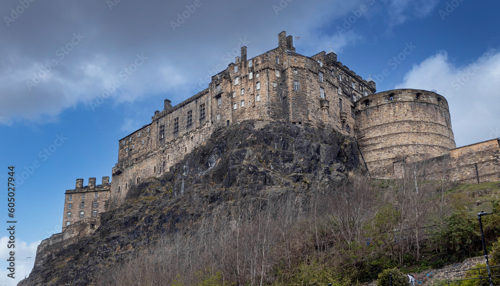Edinburgh Scotland. Edinburgh castle. 