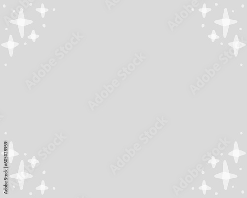 grey christmas background with stars, blank space presentation page, graphic design background, powerpoint template, portfolio layout, corporate backdrop