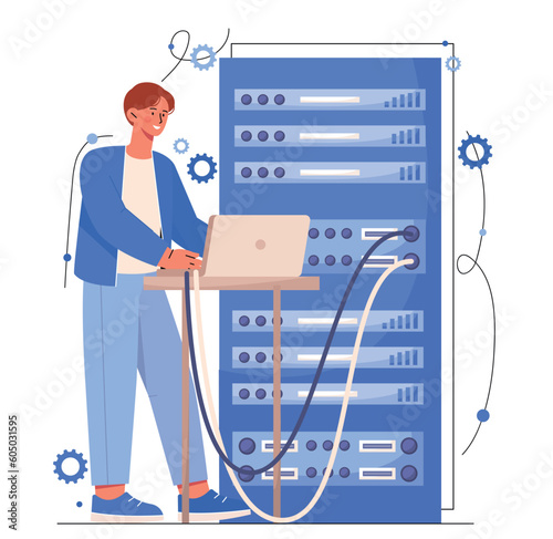Server maintenance concept