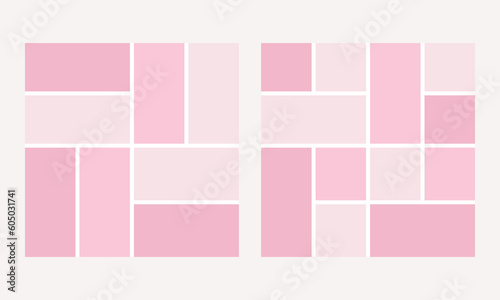 mood board template, mood board background, blank mood board