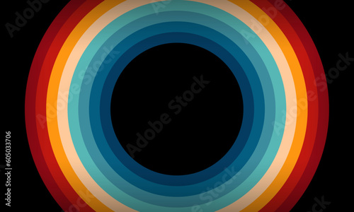 Vintage Striped Backgrounds, Posters, Banner Samples, Retro Colors from the 1970s 1900s, 70s, 80s, 90s. retro vintage 70s style stripes background poster lines. shapes vector design graphic 1980s