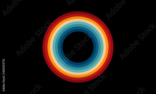 Vintage Striped Backgrounds, Posters, Banner Samples, Retro Colors from the 1970s 1900s, 70s, 80s, 90s. retro vintage 70s style stripes background poster lines. shapes vector design graphic 1980s