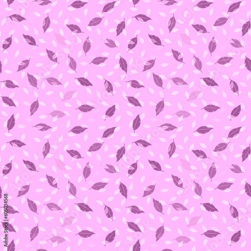 Summer leaves seamless features pattern for wrapping paper and fabrics and linens and kids accessories and fashion print