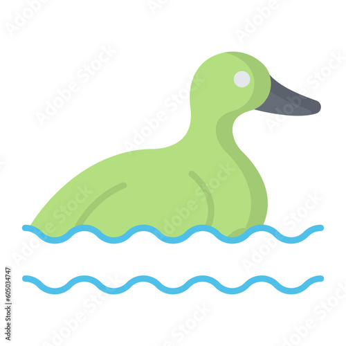 Goose Flat Icon