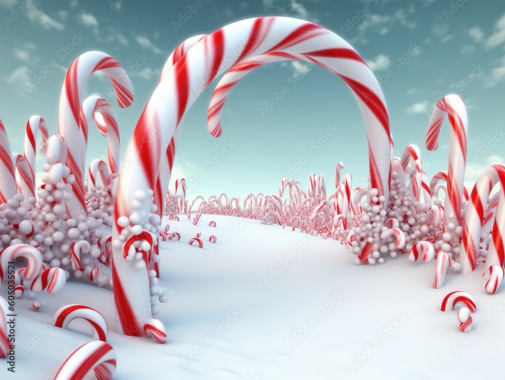 Candy Cane Lane's 3D Extravaganza