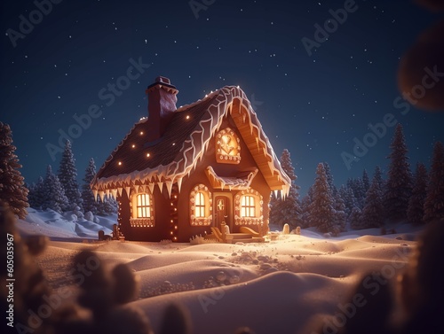 The 3D Tale of the Gingerbread House