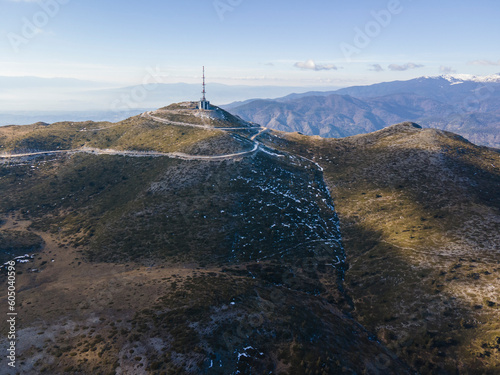 Aerial view of Pirin Mountain near Orelyak peak, Bulgaria photo