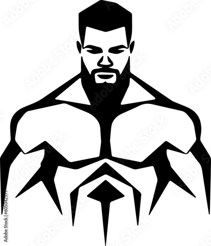 Fitness Gym logo, Gym Badge, gym and fitness club, vector illustration,minimalistic