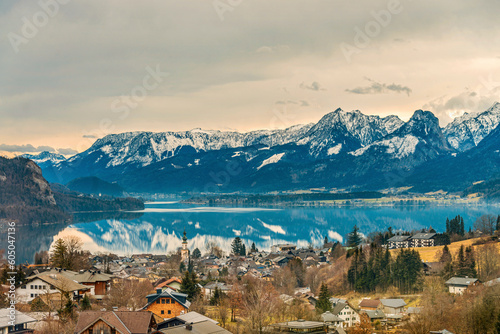 Lake Mondsee, and the city with the same name in the Vöcklabruck district is home to the historic medieval Mondsee Abbey. The cloister church was used in the wedding in The Sound of Music Movie. 2018