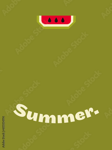 Summer Watermelon Posters