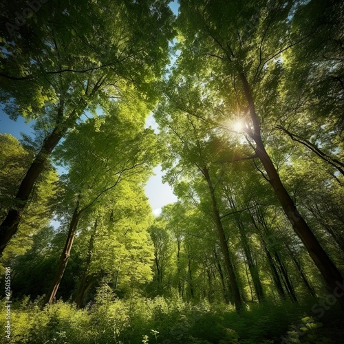 Enchanting Greens  Breathtaking Shots of Forest Landscapes