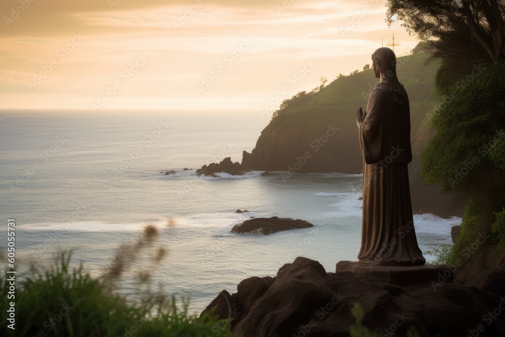 Majestic Serenity: The Grace of Virgin Mary, generative AI Majestic Serenity: The Grace of Virgin Mary, generative AI