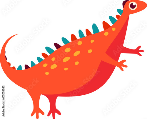 Funny Cartoon Dinosaur
