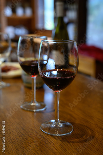Tasting of variety of Spanish rioja wines, visit of winery cellars, Rioja wine making region, Spain