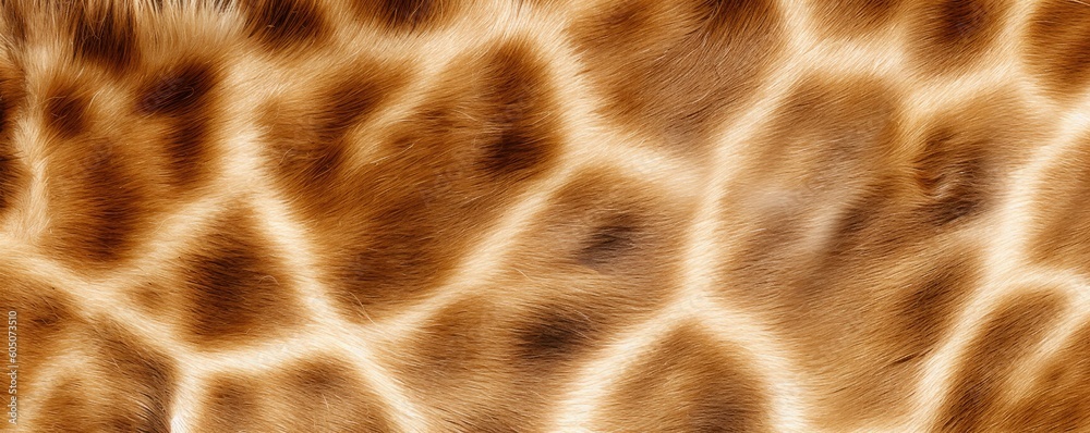 a Giraffe hide pattern in a horizontal 10:4 aspect background in various tones and design patterns, wildlife-themed, photorealistic illustrations in JPG. Generative AI a Giraffe hide pattern in a horizontal 10:4 aspect background in various tones and design patterns, wildlife-themed, photorealistic illustrations in JPG. Generative AI