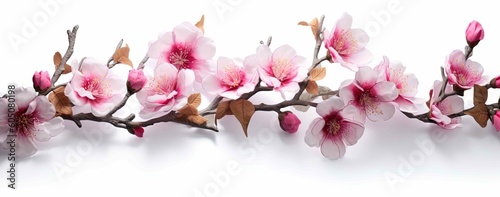 sakura flower branch transparent background © kraftbunnies