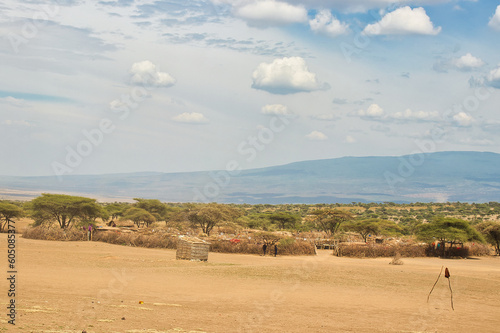 Maasai village near Serengeti National Park, Tanzania