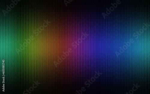 Illustration background with colorful patterned rays and effects