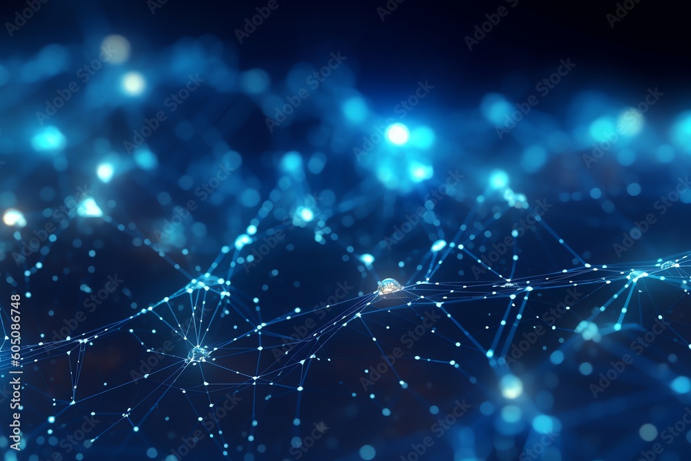 Abstract dynamic modern technology background Abstract dynamic modern technology background