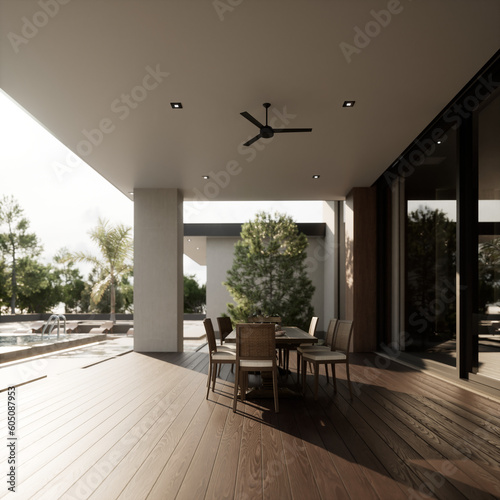 3D Modern Villa Design