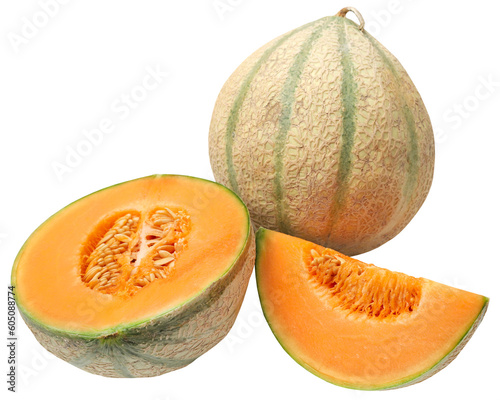 Cantaloupe or rockmelon