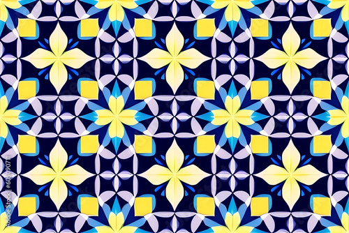 seamless pattern with shapes