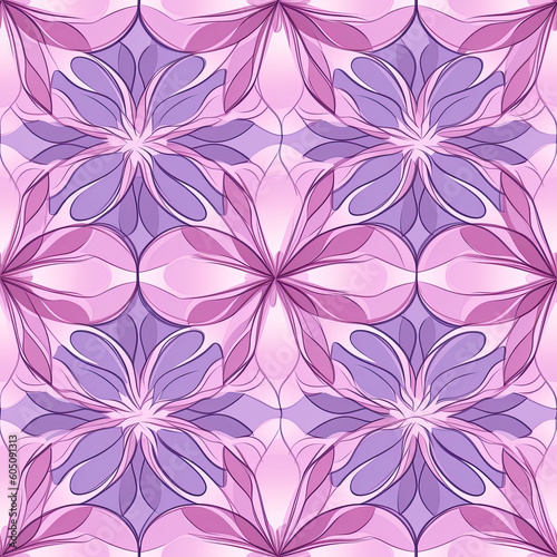 pink and white geometric shape pattern  seamless tile