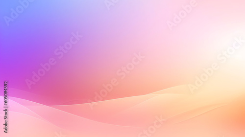 AI Generated: Dreamy Blurs and Gradient Background Design. Summer Fresh Colors in Hazy Serenity.