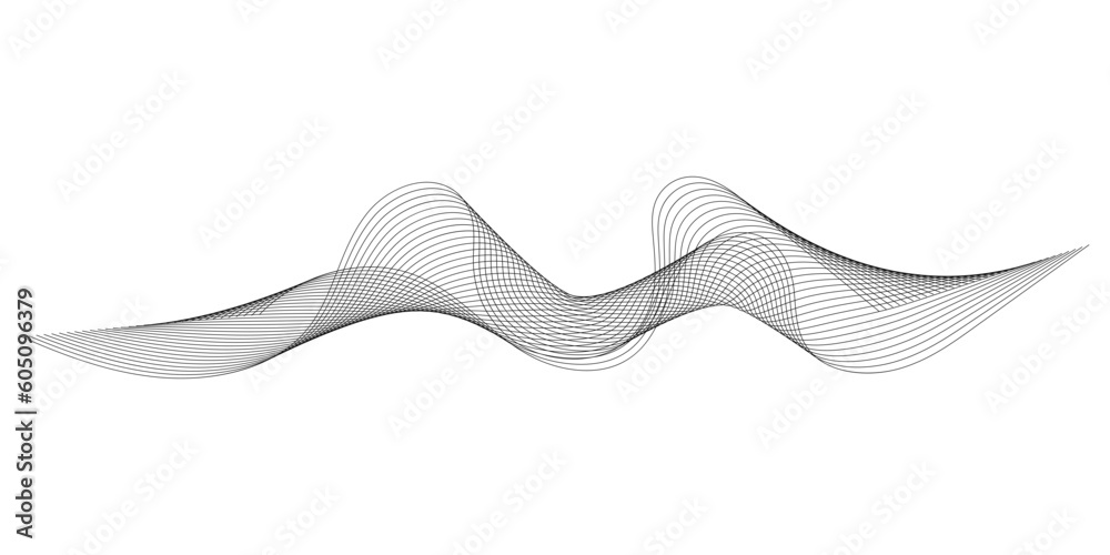 Abstract Digital Line Waves 10 Abstract Digital Line Waves 10