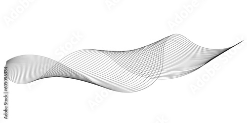 Abstract Digital Line Waves 07