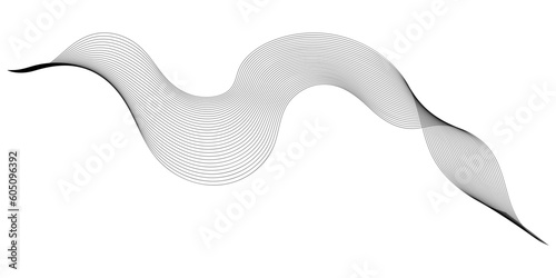 Abstract Digital Line Waves 02