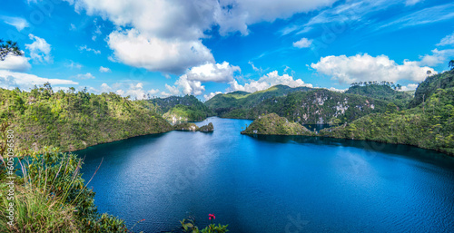 Cinco Lagos. Parque Nacional Lagunas de Montebello, Chiapas. photo