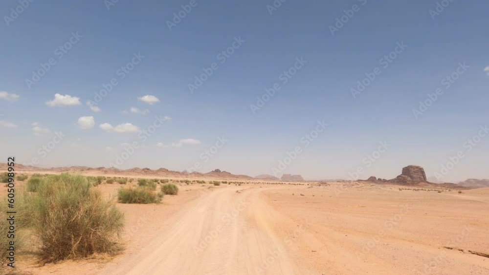 Offroad Drive In Hisma Desert, Saudi Arabia Offroad Drive In Hisma Desert, Saudi Arabia