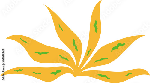 Tropical Leaf Element