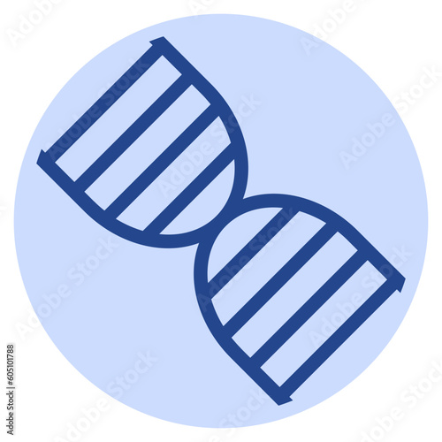 dna flat style icon