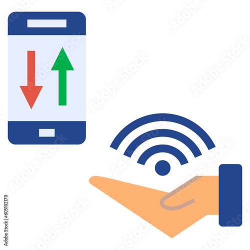 hotspot flat style icon
