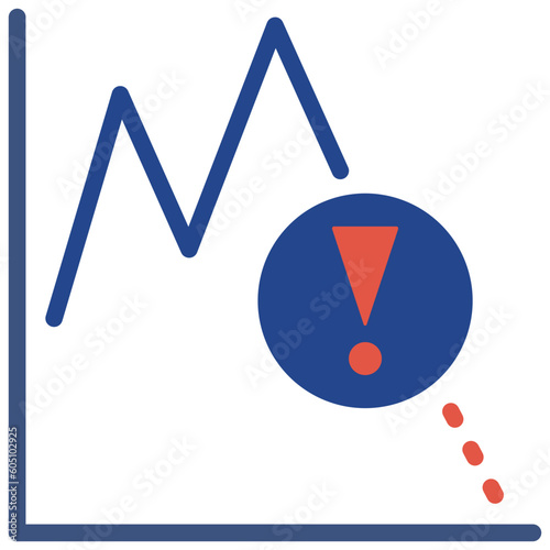 technical flat style icon