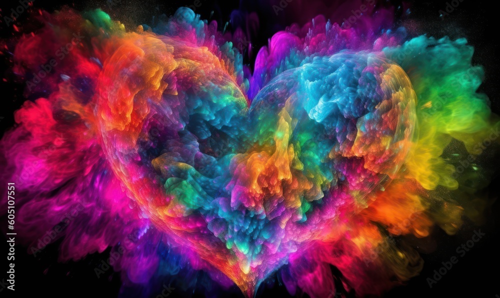 abstract heart HD 8K wallpaper Stock Photography Photo Image
